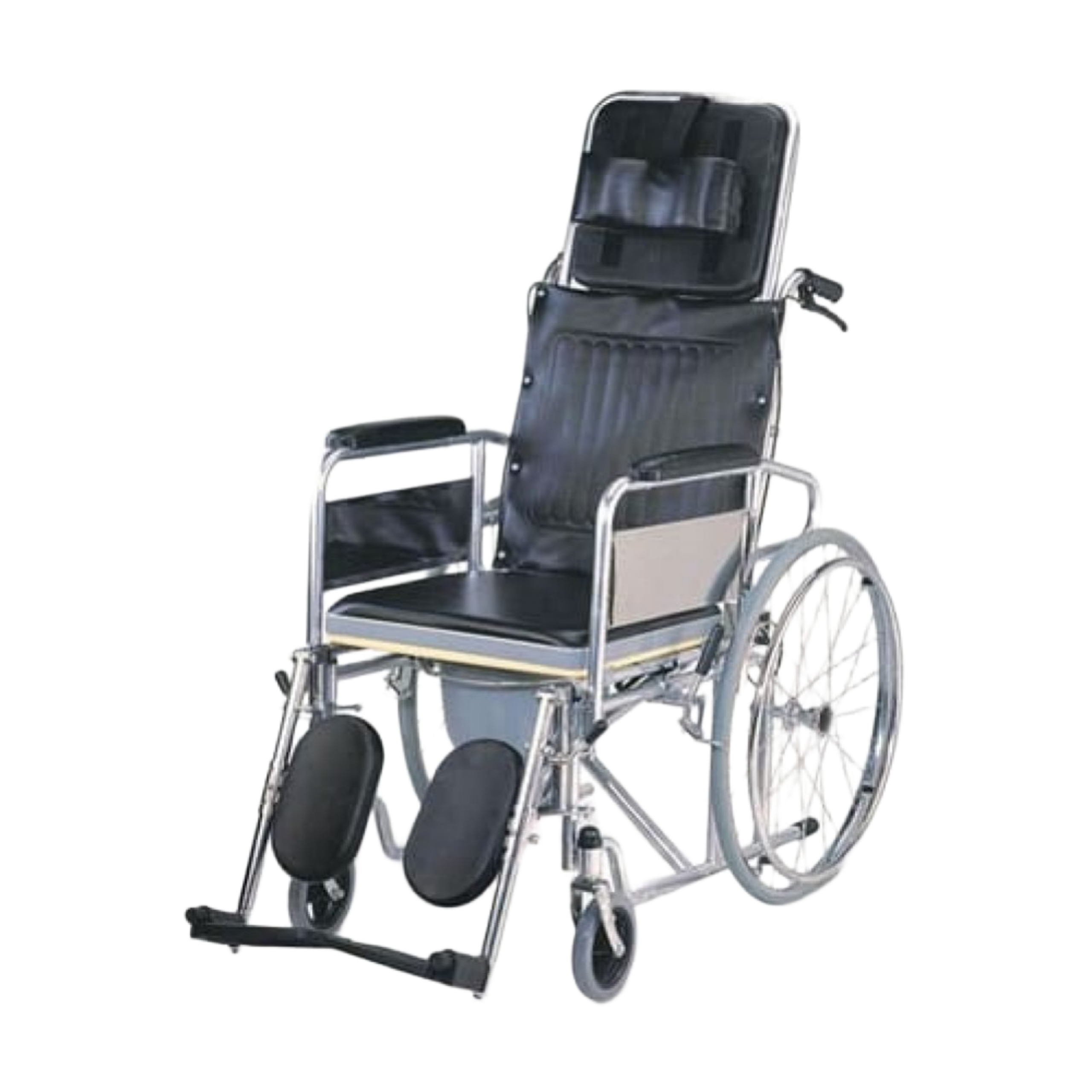 commode reclining wheelchair